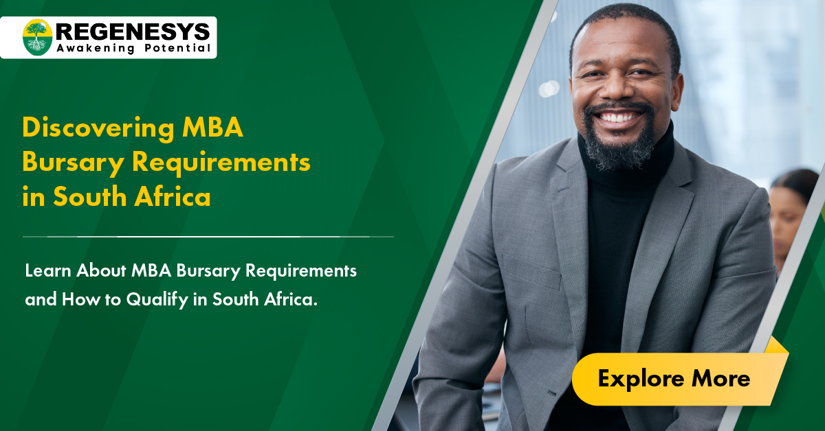 MBA bursaries in South Africa