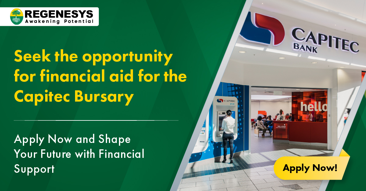 Seek the opportunity for financial aid for the Capitec Bursary